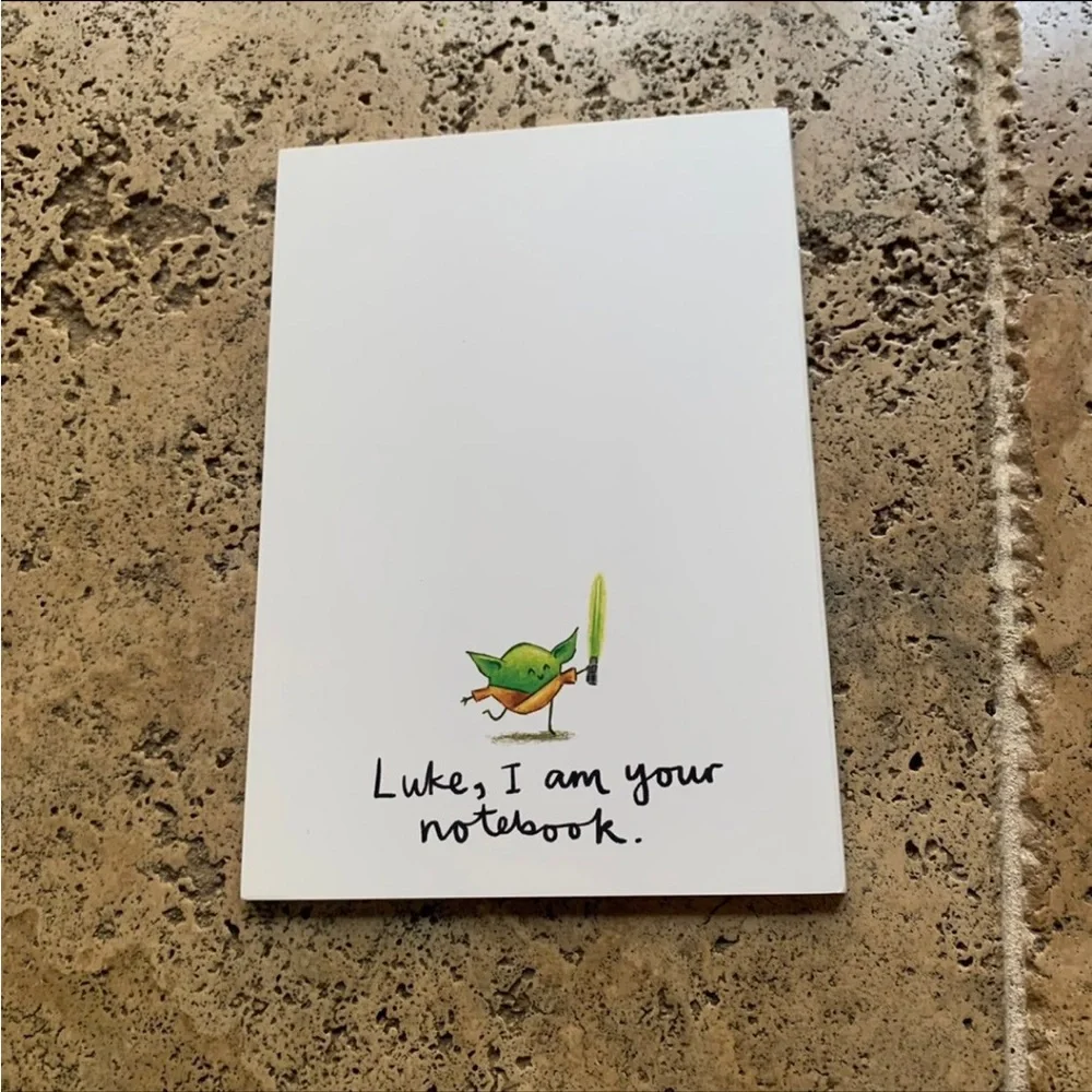 Aubergine Kenobi Star Wars Vegetable Obi Wan Notebook